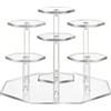Espositore Acrilico 4 Ripiani - Supporto Per Profumi, Dolci E