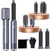 MogaWave Pro Air Styler 6 in 1 Hair Styler con 1000W Airbrush Hair Styler Spazzola soffiante per capelli secchi, spazzola soffiante, auto arricciante ad aria, per asciugare, arricciare, lisciare