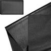 Romon Tappetino Antiscivolo, Telo Auto per Cani Personalizzabile, Tappetini Auto Universali 120x100cm, Nero con Texture di Pietra, Tappeto Antiscivolo per Casa e Garage, Interno/Esterno