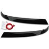 RDX Racedesign Palpebre fari compatibile con Volkswagen Transporter T6.1 2021- (ABS Nero Lucido)