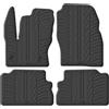 Gledring Tappetini in Gomma Compatibile con Ford Kuga 2016-2019 (Profilo T 4-Parti + Clip di Montaggio)