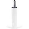 HJH Office 723-09 Molla a gas per sedia da ufficio M 27-35,5 cm Metallo Bianco, massimo peso 180 kg