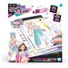 Canal Toys - Style 4 Ever - Kit Tavoletta Luminosa Fashion - 6+ - OFG 320 | Stencil elettrostatici, adesivi e matite colorate - Crea outfit e silhouette - Idea regalo creativa per appassionate di moda
