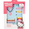 Joy Toy - Hello Kitty Set Accessori 18 Pezzi - in Confezione Regalo 18,5x2,5x23,5 cm