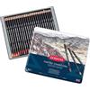 Derwent Tinted Charcoal Set di 24 Matite Colorate Acquerellabili a Carboncino per Disegnare e Scrivere, Ideali per le Sfumature, Qualità Professionale