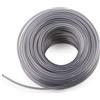 MIVOS Filo per Tagliaerba 2,4 mm x 15 m - Filo di Taglio quadrato Filo per Tagliaerba, Filo per Decespugliatore - Bobine per Tagliaerba - Fili per Decespugliatori per Prato, Erbacce - Giardinaggio