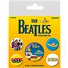 ‎Pyramid International Pyramid International BP80477 The Beatles Yellow Submarine Badge, Multi-Colour,