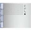 BTICINO 351101 Frontale Sfera per Modulo Fonico, Allmetal Alluminio, Senza Pulsanti, IK07 IP20, Compatibile Sfera 2 Fili, Installazione Modulare, per Citofono/Videocitofono