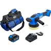 BGS 7394 | Kit lucidatrice eccentrica a batteria | senza spazzole | 18 V | con accumulatore e caricatore rapido