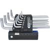 KS Tools 920.2520 Serie di Chiavi Maschio Piegate TX Classic 3 in 1, 10 Pezzi, T8-T50