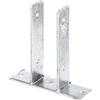 Alberts 212766 Staffa portapalo ad U, Acciaio, Larghezza: 71 mm