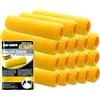 Greatandrew The More The Better - Kit da 24 pezzi da 22,9 cm, rullo di vernice, rulli di vernice, set di rulli di vernice, coperture per rullo da 22,9 cm, strumenti di pittura, strumenti di riparazione per la