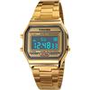 TONSHEN Fashion Unisex Sportivo Orologi da Polso LED Elettronico Acciaio Inossidabile Digitale Orologio Uomo e Donna Allarme Cronometro Stile Casual