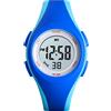 TONSHEN Ragazzo e Ragazza Sportivo Orologio Outdoor 50M Impermeabile LED Elettronico Allarme Cronometro Plastica Cassa e Gomma Cinturino Digitale Orologi da Polso