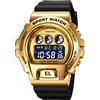 TONSHEN Uomo Sportivo Digitale Orologio Impermeabile Multifunzione LED Elettronico Outdoor Militare Orologi da Polso Allarme Data Cronometro