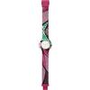 HIP HOP Orologio DONNA WAX BLOCK quadrante MONO-COLORE BIANCO movimento SOLO TEMPO - 3H QUARZO e CINTURINO SILICONE CON TESSUTO HWU1143 MULTICOLORE