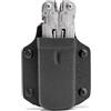 TACTICAL_GEEK TACTICAL GEEK TGCode G9 Fodero Multi-Tool per LEATHERMAN REBAR, Fondina in Materiale Kydex, Porta Multi-Tool Regolabile in Spessore con Clip Posteriore per Cintura, Multi-Tool non Incluso, Nero