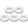 PATIKIL Distanziatori Alluminio M8, 5Pz Distanziatore Metallo Alluminio Tondo 8,5 Mm Id x 20 Mm Od x 4 Mm L, Distanziatore Vite Alluminio per Bulloni 5/16 o M8