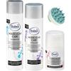 Balea Professional BaleaPROFESSIONAL Molecular Care Kit per la cura dei capelli: Shampoo Molecular Care, 250 ml + balsamo Molecular Care, 200 ml + maschera Leave-In Molecular Care, 50 ml + spazzola per cuoio capelluto