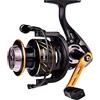 PROBEROS Spinning Pesca Mulinello - Mulinello Da Spinning in Fibra di Carbonio Bobina in Alluminio Mulinelli da Pesca in Acqua Dolce E Salata Carp Fishing - Taglia 2000