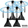 CATGIFF 4 PCS Repellente per Mosche, Ventilatore Repellente Ventilatore per Scacciare le Mosches, Portatile Anti-Mosche e Zanzare Protezione Contro Mosches, Piegare e Appendere,Tiene Le Mosca Lontano da Cibo