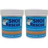 Shoe Rescue Polvere per scarpe 100g Elimina l'odore di scarpe e piedi Sviluppato da un podologo registrato Shoe Rescue un rimedio deodorante naturale al 100%