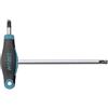 Hazet 829KKT-T30 - Cacciavite angolato a lama corta e lunga per uso flessibile, profilo Torx T30, colore: Blu scuro