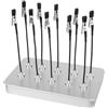 Fukaisu Mani Magnetiche di Supporto per La Saldatura, Include 10 Clip Flessibili e 1 Scatola di Ferro, Stazione Supportos Magnetica Tutto in Uno per Saldatura Supporto PCB Modellismo e Pittura