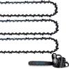 Artomnivera Catena per motosega Dewalt DCM565N, 45 maglie, calibro 109,2 cm, 3/8 LP, catene a basso contraccolpo compatibile con Ryobi OCS1830, Bosch AKE 30 S e altri (3)