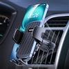 RUAMUAFLY Supporto per telefono da auto per bocchetta di ventilazione verticale/orizzontale 【Clip in metallo aggiornata】【Morsetto più ampio e custodia più spessa】Supporto universale per cellulare da auto per