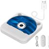 Bekasa Lettore CD per auto, lettore CD esterno USB Plug-And-Play, lettore CD portatile porta AUX, telecomando, scatola di conversione audio, cavo USB, compatibile con audio auto, TV, computer