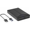 DUOBAGMA 15 mm 2,5 pollici USB 3.1 SATA HDD Case SSD Notebook Mobile Desktop / Notebook può utilizzare disco rigido box supporto 8TB memoria
