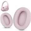 Krone Kalpasmos Cuscinetti auricolari di ricambio per cuffie WH-CH720N, cuscinetti auricolari compatibili con Sony WH-CH720N, cuscinetti auricolari WH-CH720N in similpelle con memory foam, Rosa