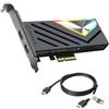 AVerMedia Scheda di cattura interna AVerMedia 4K60 con latenza ultra bassa per PS5, Xbox Series X/S, Switch, PC - GC575 Live Gamer 4K 2.1