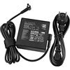 IPWRPRO 90 W Caricabatterie Compatibile con ASUS A19-090P2A K55D K55N K55VD K55VM F75A F75VD F75VD A55D A55DE A55DR A55VD X54C R704 R704VB R704VC R704 04VD KG 75VJ N73SV X53E X53Z (non compatibile con 4,5 ×