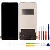 swark Nuovo display TFT da 6,43 di ricambio per OnePlus Nord CE 2 5G IV2201 LCD Display Touchscreen Digitizer con kit di riparazione aggiornato, nessuna funzione di impronte digitali