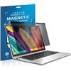HaruYo Filtro Magnetico Privacy per Laptop da 13 Pollici, Pellicola Schermo Protezione, Removibile Magnetico Pellicola Anti Luce Blu Antiriflesso Anti Spia per Laptop da 13 (16: 9) 294 mm x 165 mm