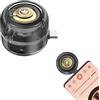 SUNSEATON Mini Altoparlante Portatile Universale, Tipo C Plug-in Altoparlante del Telefono Cellulare, Casse Portatili Line-In Audio HD Senza Perdite Connetti Istantaneo Trasparente Nero