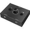 UNSTINCER 3,5mm Jack Commutatore Audio Switch 2(1)-In-1(2)-Out, Analog Aux Interruttore Scatola Von Volume, HIFI Stereo Suono Selettore Deviatore Sdoppiatore per Ampli Cuffie PC Casse Phono