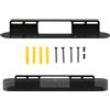 EUGOOCX Staffa di montaggio a parete per soundbar compatibile con Sonos Beam Gen 2 e Gen 1, staffa di montaggio per soundbar sotto accessori per altoparlanti TV (nero)