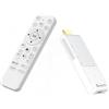 RUPA Android TV Stick 14.0, 2026 4K TV Stick 2 GB di RAM 16 GB di ROM Ultra HD CPU RK3518 Supporta Wi-Fi 2.4G/5G Bluetooth 5.0 USB HDR10 con telecomando vocale Bluetooth - Bianco