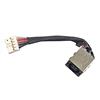 Gintai Connettore di Alimentazione DC Power Jack DC Dock Presa Cavo di Ricambio per dell Latitude E5470 7270 E7270 7470 E7470 BC14 P61G DC30100VI00 DC30100X000 DC30100X100 VCYYW 0VCYYW E5470 04XV4N