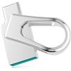 Vansuny Chiavetta USB C 32GB, Vansuny Doppia Interfaccia USB-A e USB-C con Rotazione a 360°, Pen Drive per Smartphone, PC, Tablet, Notebook - U24 Argento