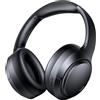 ECLVOX Cuffie Bluetooth senza fili over ear Hi-Fi con cancellazione rumore attiva (ANC) e microfono, driver 40mm, 100h autonomia - Cuffie Wireless pieghevoli per viaggio, ufficio e tempo libero