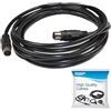 HQRP 9 pin maschio a 9 poli cavo di ingresso audio per Bose 302580-1001 ricambio; Bose Lifestyle 135 235 48 T10 V20; CineMate 130; Sottobicchiere SoundTouch 130