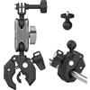 NEOSOU moto per l'installazione di una bicicletta con gli aghi di pinza per insta 360 X5 X4/Ace Pro 2/go ultra/Go Pro/Pocket 4 3/per DJI Action 6 5 4 Nano Osmo 360 Supporti alla coda del tubo