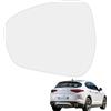 Ruolin Vetro Specchietto Retrovisore Sinistro, Vetro Specchio Retrovisore Esterno Auto Compatibile con Alfa Romeo Stelvio 2017-2022