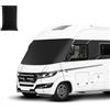 ZWPARTS Telo Copriparabrezza per Auto Sostituzione per Integrierte Wohnmobile | 600D A-Class RV Telo Copriparabrezza Antigelo, Protezione Solare Contro Ghiaccio, 100% Oscurante