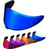 PSLER Visiera per Casco per Shoei NXR2 Z8 Visiera Colorata per RF-1400 CWR-F2 CWR-F2R X-Fifteen X15 X-SPR Pro Protezione UV per Moto Accessori di Ricambio per Visiera Protettiva(Blu Intenso)