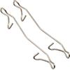 AERZETIX - C73583 - Kit di accessori, pastiglie freno a disco - compatibile con numeri OE 1000405, 6521121, 6531121